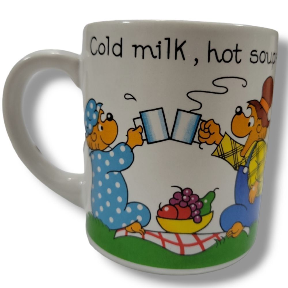 Vintage Mug 1987 The Berenstain Bears Mug A Princess House Exclusive Handcrafted